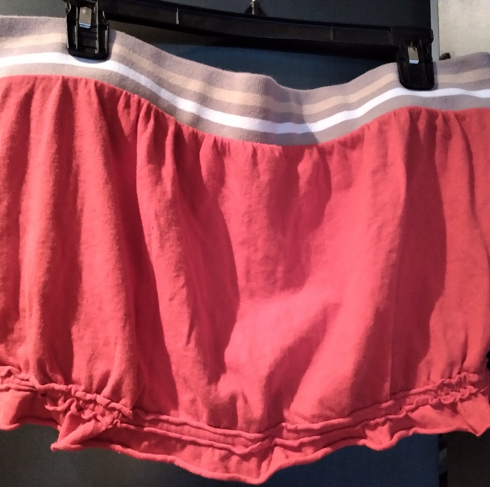 Red Crop top
